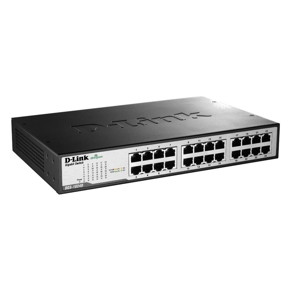 D-LinK Gigabit Ethernet Switch 24-Port 10/100/1000MBi