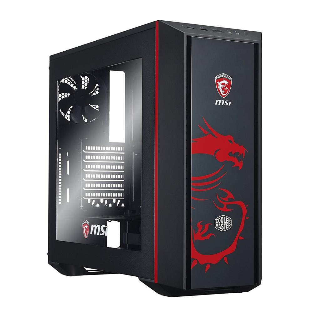CoolerMaster MasterBox 5 MSI Edition PC Midi Gehäuse schwarz/rot eBay