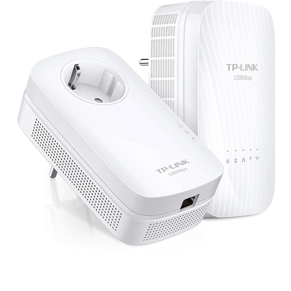 TPLink TLWPA8730 KIT 1750Mbps WiFi WLAN Powerline Extender Adapter