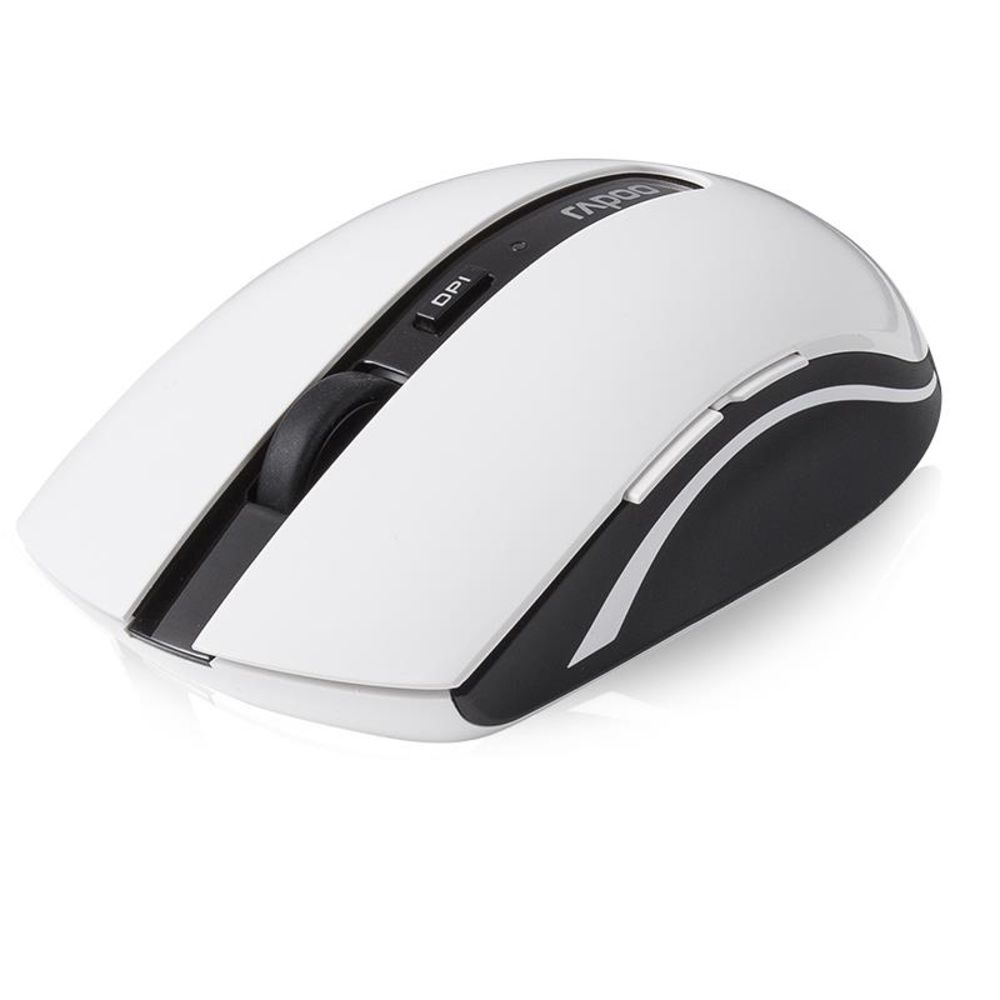 Rapoo 3360 Kabellose Maus - 2,4 GHz Mini Maus Mit 1000 DPI Grau