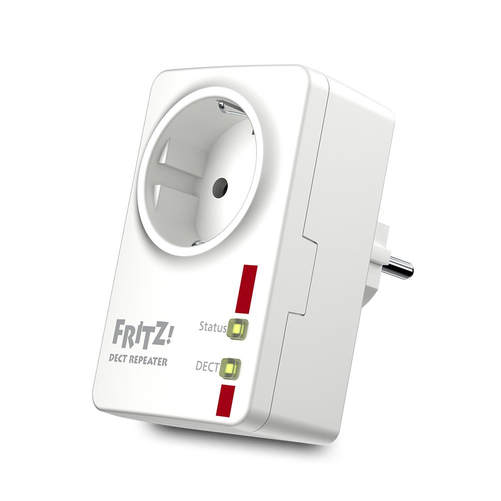 AVM FRITZ!DECT Repeater 100 erhöht die Reichweite Telefone und SmartHomeGeräte